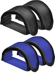 4 Piezas Correas de Pedal de Bicicleta, Toe Clips Straps Cinta Correas de Velcro， para Girar Bicicleta de Ejercicio Bicicleta de hogar o Gimnasio Cicl en oferta