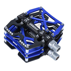 LYCAON Pedales para Bicicletas, Pedal de Bicicleta Antideslizante de Aleación de Aluminio CNC, para Bicicleta de Carretera MTB BMX Mountain Road de 9/ en oferta