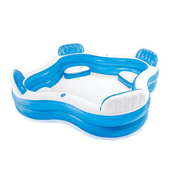 GAOTTINGSD Piscinas Hinchable Los niños Piscina Inflable Inflable Respaldo del Asiento Familiar Piscina, Partido portátil Water Fun Beach precio