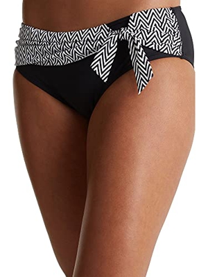 Esprit Westcoast Beach Shaping Brief Bragas de Bikini, 001/negro, 42 para Mujer