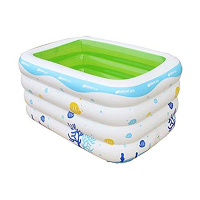 GAOTTINGSD Piscinas Hinchable Bañera Inflable, Piscina del bebé, Inicio de Aislamiento, plástico Plegable de la bañera 68 * 140 * 95cm