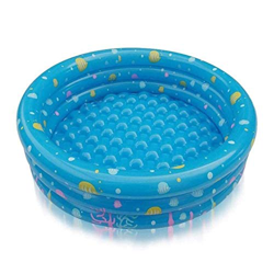 GAOTTINGSD Piscinas Hinchable Infantil for niños de la bañera Inflable, portátil PVC Piscina for la Familia, al Aire Libre Durante Estanque de Peces B precio