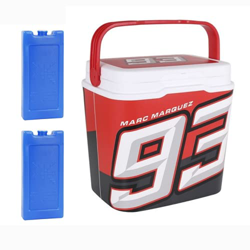 Nevera Playa Rígida Portátil con Asa, Nevera Para Playa Portátil Rígida 29L, Acumulador de hielo (2unidades), Nevera Portatil 29L para Acampadas, Send en oferta