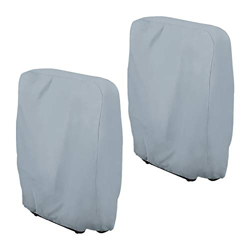 Funda para Silla Plegable 2 Pezzi Funda para Silla Reclinable Jardin Exterior para Tumbona de Tela Oxford 210D, Impermeable, Resistente a los Rayos UV características
