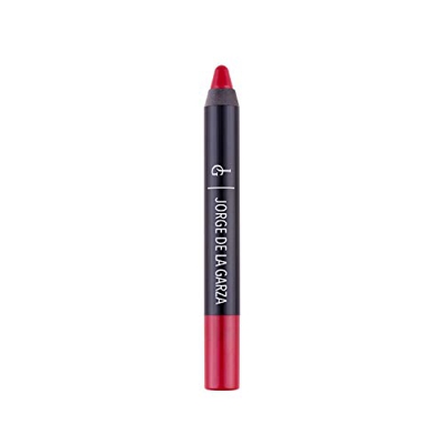 Jorge de la garza Makeup Lip Velvet Barra de labios jumbo waterproof (Rojo Vino) 26 Red wine (G5226)