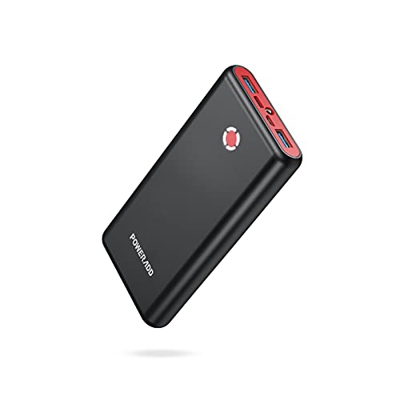 EnergyCell Pilot X7 Power Bank 20000mAh 18W PD y QC3.0 Batería Externa Carga Rapida con 3 Salidas y 2 Entradas para Cargar Dispositivos Inteligentes y