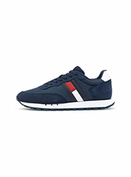 Tommy Jeans Retro Mix TJM Runner, Zapatillas Hombre, Blue, 44 EU características