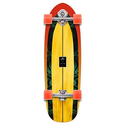Lakey Peak 32" Complete Surfskate YOW, Power Surfing Series, Multicolor