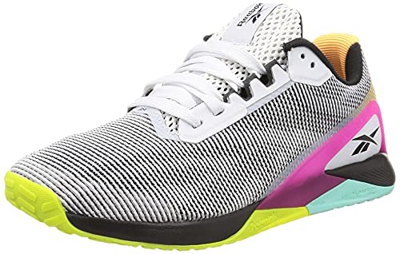 Reebok Nano X1 Grit, Zapatillas Deportivas Mujer, FTWBLA/NEGBÁS/PURPNK, 39 EU