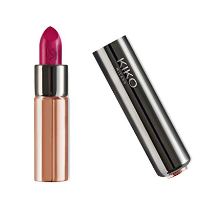 Kiko Milano Gossamer Emotion Creamy Lipstick 111 Barra de Labios Cremosa de Color Intenso, Sangria