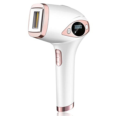 Soglen Depiladora Luz pulsada Hielo Indolora Pulso Flash IPL Luz pulsada Depiladora Depilación Permanente Utilizada para Bikini Espalda Axilas Facial