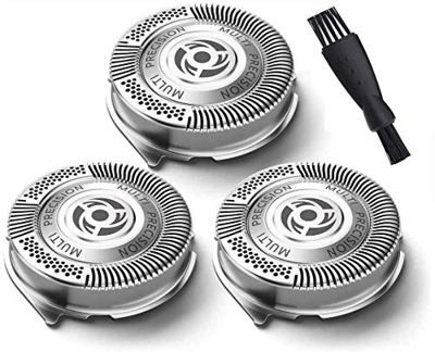 Poweka - Cabezales de recambio SH50 para cabezales de afeitado para Phili-ps serie 5000 afeitadoras SH50 / 51/52 HQ(3 unidades)