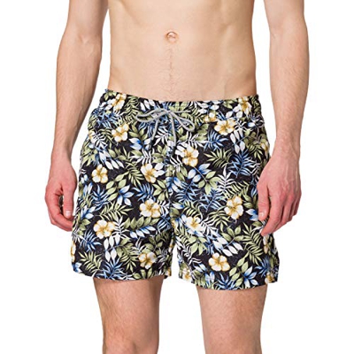 Jack & Jones JJIBALI JJSWIMSHORTS AKM Pop Pantalones Cortos, Negro, M para Hombre