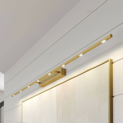 Lucande Tolu lámpara de cuadros, latón mate 159 cm precio