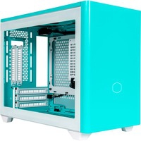 MasterBox NR200P Small Form Factor (SFF) Cian, Blanco, Cajas de torre