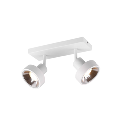 Lindby Ignacio plafón 2 luces blanco en oferta