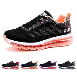 Air Zapatillas de Running para Hombre Mujer Deporte Zapatillas de Trail Deportivas Ligero Fitness Gym Zapatos para Casual Gimnasio Correr Sneakers Ath en oferta