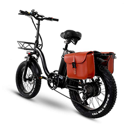 CMACEWHEEL Y20 Bicicleta de Nieve eléctrica Plegable, Motor 750W, batería 48V 15Ah, Bicicleta montaña de 20 Pulgadas, Bicicleta de Asistencia con Peda características