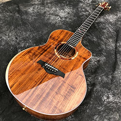 YYYSHOPP Guitarra All Solid Wood 41 Pulgadas Cortaway Acústico Instrumentos Guitarmusicos Acústica Guitarra Kitsacústica Steel-String Guitars en oferta