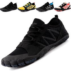 JACKSHIBO Zapatillas unisex minimalistas con dedos de secado rápido, para correr, para hacer deporte, para exteriores e interiores, tallas 36-48, D ne características