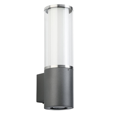 Aplique de exterior Elettra con downlight