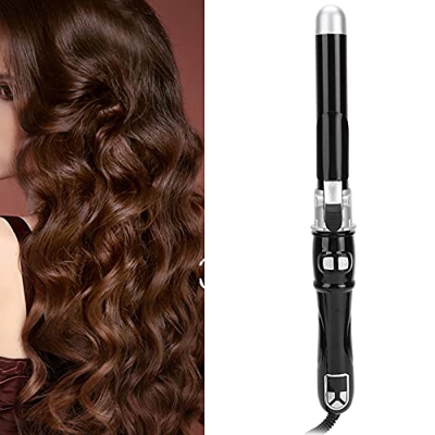 Varita de rizador automático, pinzas rizadoras profesionales para rizar el cabello, herramienta de peinado para mujeres y niñas, ajustable de 100 a 23