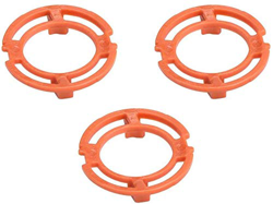 Anillos de retención de hoja naranja Liineparalle para los modelos Philips Norelco serie 7000 9000 RQ12 (3 piezas) características