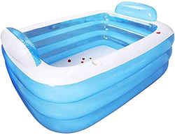 Persalte libre portátil Bañera interior interior inflable de gran tamaño Inicio Pareja para adultos Barril Barril Doble Persona Piscina inflable plega en oferta