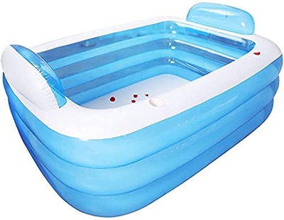 Persalte libre portátil Bañera interior interior inflable de gran tamaño Inicio Pareja para adultos Barril Barril Doble Persona Piscina inflable plega
