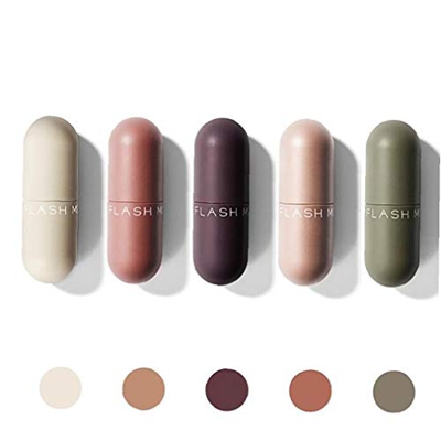 Mini cápsula del lápiz Labial del lápiz Labial Mate Kit de Larga Duración Terciopelo Mate Barra de Labios hidratante Suave y el Labio del palillo Labi