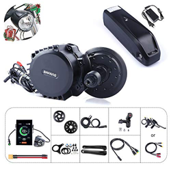 Junstar 8fun Bafang BBSHD BBS03 48V 1000W Kit de conversión de Bicicleta eléctrica de Medio Motor con batería E-Bike Batería de Litio Hailong 11.6Ah / precio