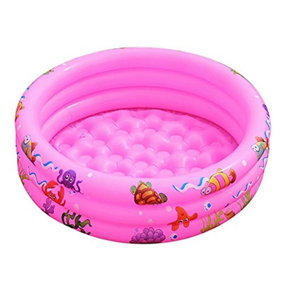 QiKun-Home Impresión Piscina para niños PVC Niños Interior Redondo Resistente al Desgaste Accesorios portátiles para Exteriores Piscina Duradera