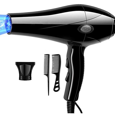 Secador de pelo rápido, secadora de brillo de la temperatura constante de alta potencia y fría de alta potencia con la temperatura constante de iones 