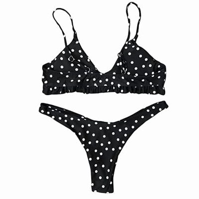 Bikini Set - Bikini de Lunares - Bikini de Puntos Set - Bañadores Mujer - Bikini Mujer - Bikinis Chica - Trajes de Baño Mujer - Bikinis Sexy - Bikinis