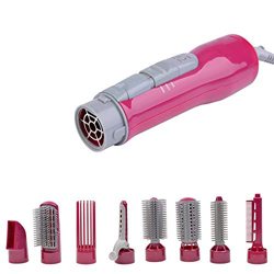 Cepillo de aire caliente, Peine de aire caliente 8-en-1 Estilo profesional Multifunción Secador de pelo eléctrico Secador de pelo Secador de pelo Curl precio