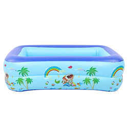 Gedourain Piscinas inflables para niños, Piscina Inflable portátil Segura Duradera para la Familia privada Piscina para la Familia características