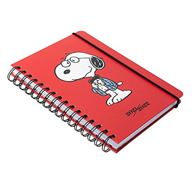 Agenda 2021-2022 Snoopy - Agenda escolar 2021-2022 / Agenda 2022 semana vista - Agenda 12 meses desde Agosto de 2021 a Julio de 2022 │ Agenda A5 - Pro