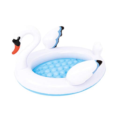 VEILTRON Bañera Inflable del Patio Trasero de la Piscina del Cisne Inflable del Verano Bañera para niños