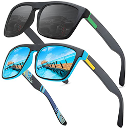 LEDING&BEST Gafas de sol polarizadas Hombre Mujere/verano Aire libre Deportes Golf Ciclismo Pesca Senderismo 100% Protección UV400 Gafas para Conducci en oferta