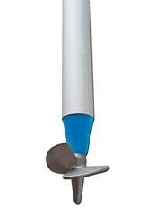 Pincho Soporte sombrilla Cerdeña Aluminio Ideal para mástil de 28mm características