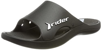 Rider Bay X Ad-Nos, Sandalia Hombre, Negro Blanco, 42 EU