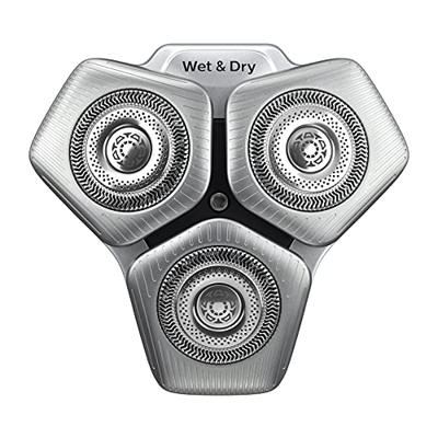 Philips SH91/50 Serie 9000 - Cabezales de repuesto para maquinilla de afeitar (cuchillas Dual SteelPrecision, 3 unidades)