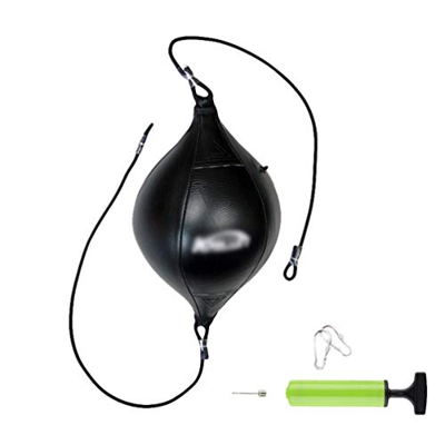 YuanDiann Bola De Boxeo Reflejo Reaccion Bola De Velocidad Adultos Doble Extremo Bolsa De Puching Ball Entrenamiento Pera Pelota De Boxeo Saco Boxeo N