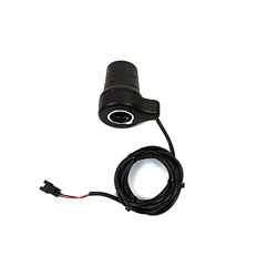 Accesorios para Bicicletas eléctricas, Acelerador Giratorio de Bicicleta eléctrica 76X, 12V24V36V48V52V60V72V, para Uso con la Mano Izquierda, Enchufe características