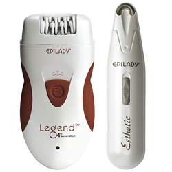 Epilady Legend 4th Generation and Epilady Depiladora facial estética – Paquete de paquete en oferta