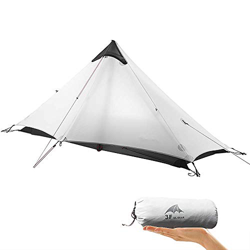 KIKILIVE Nueva Tienda de campaña de Malla Ultraligera LanShan para 1 Persona / 2 Personas, Acampar, mochileros y mochileros características