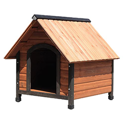 Casa Perro Madera Impermeable, Casetas Perros Perreras Perros Jaula Perros, para Corgi Teddy Pomeranian Schnauzer Otras Mascotas Pequeñas Medianas,76× características