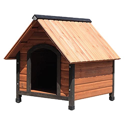 Casa Perro Madera Impermeable, Casetas Perros Perreras Perros Jaula Perros, para Corgi Teddy Pomeranian Schnauzer Otras Mascotas Pequeñas Medianas,76×