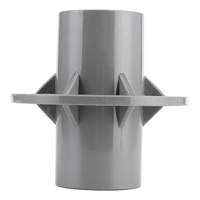 Conector de plomería conveniente para instalar una conexión de tubería PPC estable, con anillo de ala, para riego, para agricultura, para plomería com