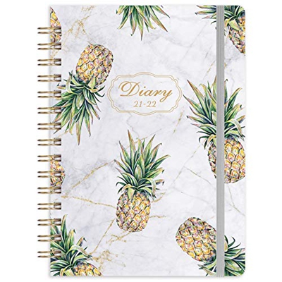 Eono by Amazon - Agenda 2021-2022, De julio de 2021 a junio de 2022, A5 2021-2022 Planificador Semanal, Etiqueta Mensual y Bolsillo Interior Expandibl